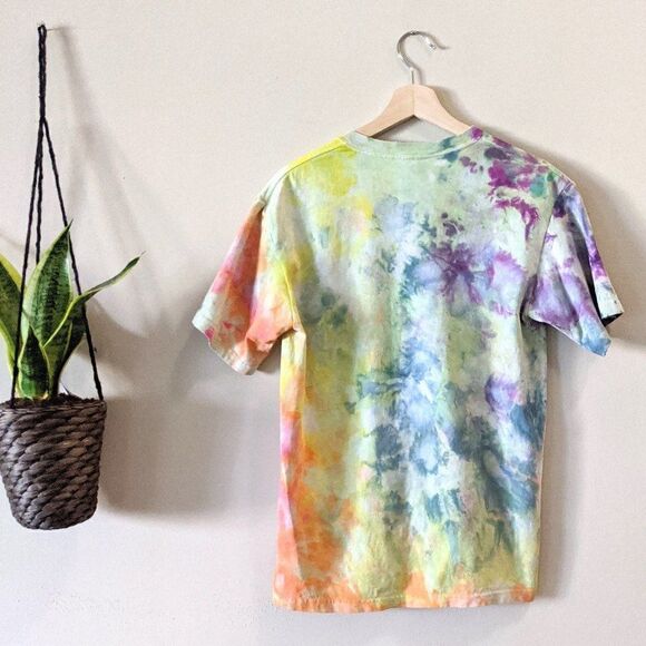Posh Babe Quartz Rainbow Tie Dye Tee T-shirt - Picture 6 of 11